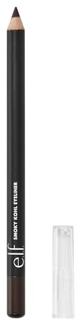 e.l.f. Smoky Kohl Eyeliner, Eye Pencil for Creating Long-Lasting, Bold, High-Pigment Makeup Looks, Vegan & Cruelty-Free, French Roast