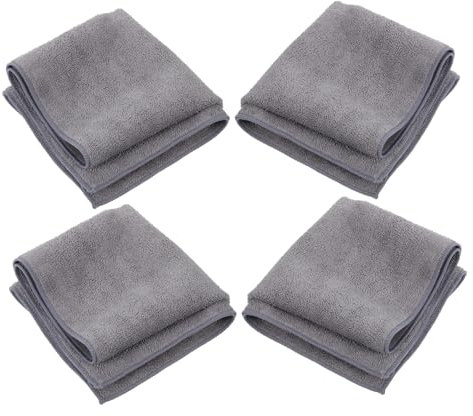 TOPPERFUN 4piezas Toallas para Limpiar El Coche Súper Absorbentes Equipo De Lavado De Autos Paño De Limpieza para Secarlo y Limpiarlo El Taller