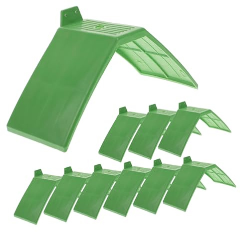 Toyvian 10pcs Pigeon Supplies Perch Plastic Pigeon Loft Rest Stand Lightweight Bird Dwelling Frame Playground Feature for Pet Birds in Supplies Random Style