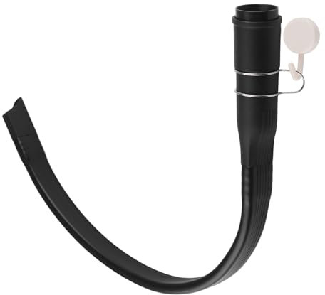 UFURMATE 1 embout plat noir avec crochet pour suceur plat pour tuyaux d'aspiration de 3,8 cm ou 3,5 cm