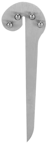 CHICIRIS Gauge du Milieu de la Jauge Moyenne Outil de Marquage en Acier Inoxydable Portable pour le Traitement des Métaux, le Centrage Cylindrique et le Marquage D'angle