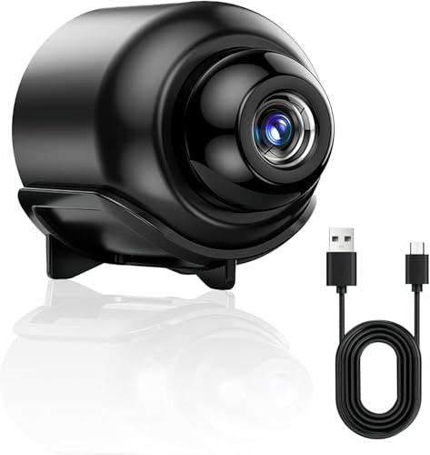 1080P Mini WiFi Spy Camera – Wireless Hidden Magnetic Camera for Home Security, Baby Monitor, Motion Detection with App Control Small, Secret, Portable Micro Camera