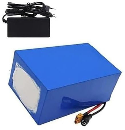 Batteria Per Bici Elettrica 36V 13Ah 10S5P, Batteria In PVC Impermeabile, Batteria Per Scooter Elettrico, Batteria Al Litio Ricaricabile Con Caricabatteria