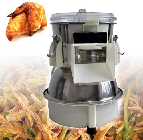 ZenHailure Trituratore Elettrico per Pollo,Trituratore Commerciale per Pollo Cotto con Rendimento Fino a 240 Libbre all’Ora,Struttura Resistente E Lame Inox Affilate,Triturazione Senza Fatica