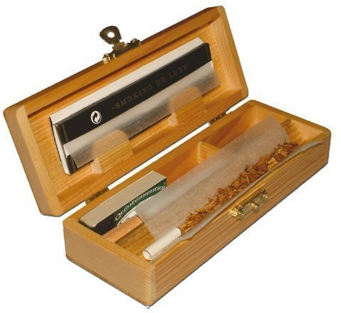 Dreh-Box klein für KS King-Size Zigaretten, Tabakutensilien wie Papers, Tabak, Filter | Tabak, Filter