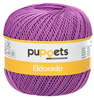 Puppets Eldorade Stärke 10, 50g, 4574010-07098, Farbe:7098, Häkelgarne