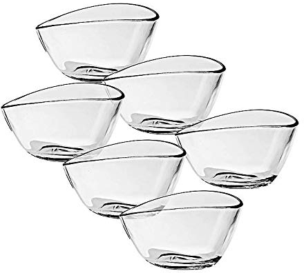 CRISTALICA Eiscremeglas 6er-Set Eisbecher Dessertschale Beta Bambini 220 ml GelatoVero