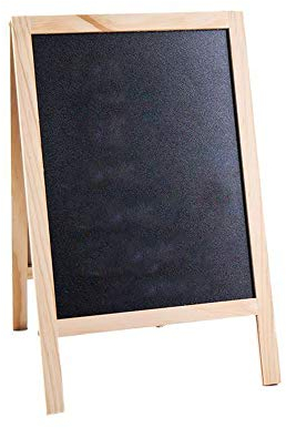 ChengBeautiful Stehen Tafel 3 Antike Schwierig, Die Küche-Tafel for Hochzeit Restaurant Bar Desktop Zu Entfernen Rahmen Restaurant Message Board (Farbe : As Shown, Größe : 25x40cm)