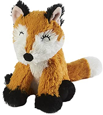 Warmies Beheizbares Plüschtier, Fuchs, Braun, Größe M