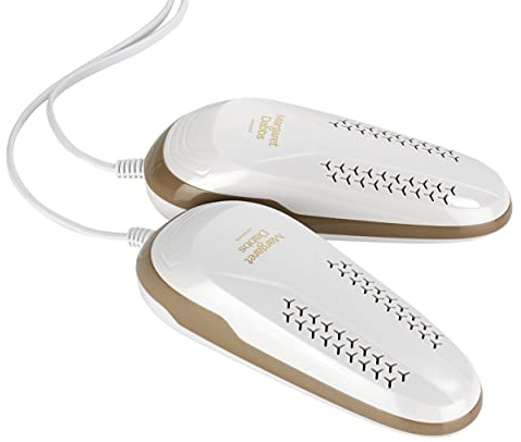 Margaret Dabbs 3-in-1 Shoe Freshener Device, UK Plug | Keeps Footwear Fresh, Clean and Odour Free, Cleans, Purifies, Deodorises and Dries, Inhibits Microorganisms