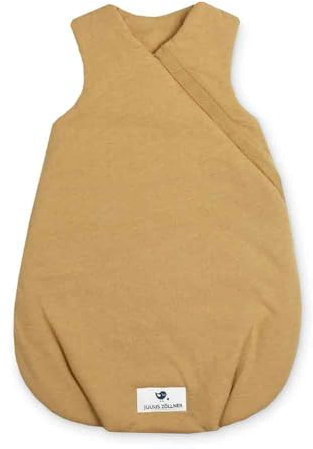 Julius Zöllner - Babyschlafsack Moon Jersey - 2.5 TOG - uni - OEKO-TEX Standard 100, Farbe:cinnamon, Größe Schlafsack:56/62 (2-4 Monate)