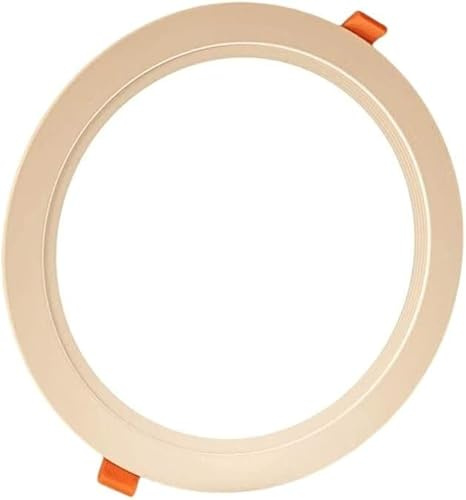Recessed Lighting Housing Trim Kits LED Recessed Downlight Aluminum White Ceiling Spotlight Grille Panel Embedded Integrated Lamps Ceiling Lights Round Ceiling Flat HOB(Color:6000k White Light_24w)