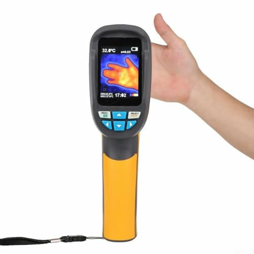 Caméra thermique HT-02 infrarouge à lumière visible Résolution IR 3600 pixels et plage de température de -20 ~ 300 °C
