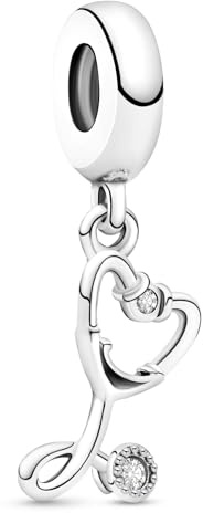 Ruaidhra Sterling Silber Charms Anhänger,Kreuz Herz Blumen Kleeblatt Schildkröte Tier Charms für Armband Halskette,Vielfältig Charm Clip Stopper Bead Charms für Damen