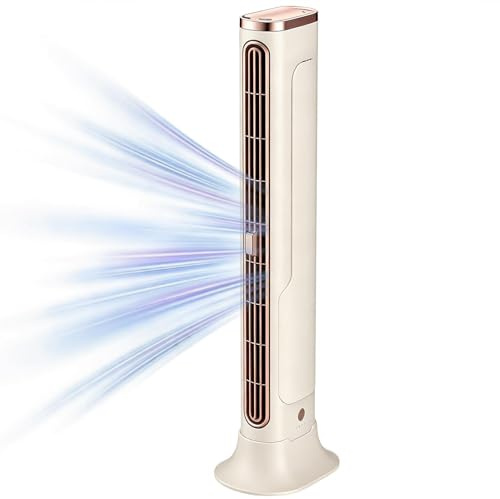 condizionatore d'aria portatile, ricaricabile tramite USB, dispositivo portatile a torre – per ufficio, casa, auto, campeggio, interni, viaggi, camper, garage, officina, dormitorio