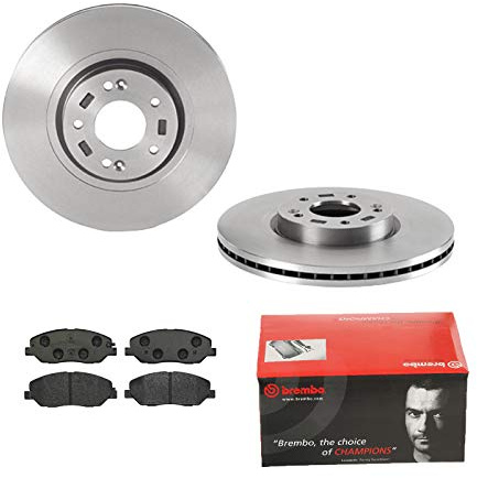 2 Bremsscheiben belüftet 321 mm + Bremsbeläge Vorne von Brembo (1420-54713) Bremsensatz Bremsanlage Bremsen-Kit,Bremsenset, Bremsscheiben, Bremsbeläge, Bremsen-Set, Beläge, Bremsbelag, Bremsbelagsatz,