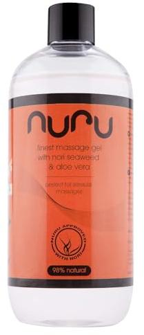 Nuru Massage Gel with Nori Seaweed & Aloe Vera, 530