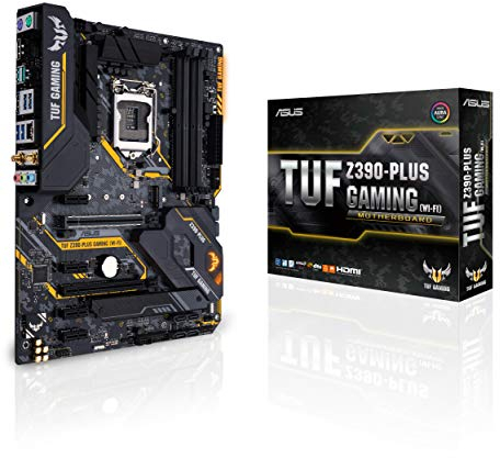 ASUS TUF Z390-PLUS GAMING (WI-FI) - carte mère GAMING (Intel Z390 LGA 1151 ATX DDR4 Aura Sync)