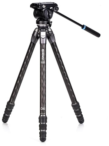 BENRO Trepied Vidéo Carbone Tortoise 24CLV+S4PRO - TTOR24CLVS4PRO