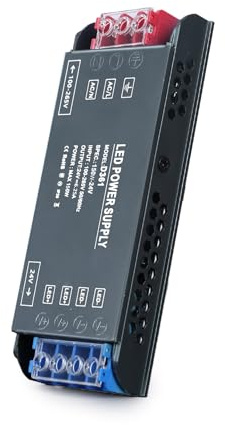 BRIMETI LED Transformator 24V 150W 6.25A AC 220V till 24V DC LED Drivrutin Strömförsörjning Konstant Spänning Slim Lågspänning Nätadapter för Strip Lampor Inomhusbruk Skåpbelysning