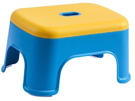 Hohopeti Tritthocker Für Jungen Und Mädchen Kleiner Sitzhocker Leicht Und Stabil Geeignet Für Badezimmer Und Schlafzimmer