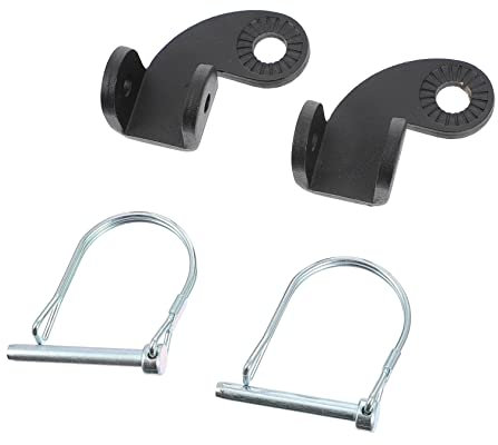 VANZACK 2sätze Anhängerkupplung Für Fahrradanhänger Stahl Fahrad Anhängerkupplung Adapter Für Fahrradanhänger Fahrradadapter Fahrradkupplung Anhängerzubehör