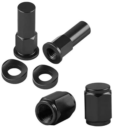 NPXUAMTJ Aluminium Billet Reifen Ventile Vorbau Felge Kontermutter Kappe Spacer Für Dirt Bike Motocross