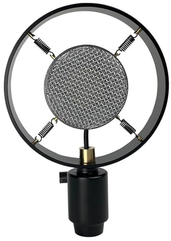 Thewasc Retro Microfono A Condensatore Per PC Recorder Video Teleconferenza 26mm Diaframma Condensatore Microfono Ricambio
