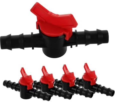 ibasenice 5 Pièces Vanne à Bille pour Roses Vanne Arrosage De Jardin Raccords Arrosage