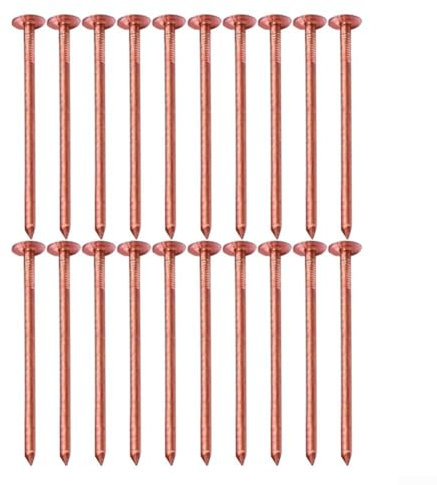 20 uñas de cobre para matar árboles, solución de eliminación de tocones de 65 mm para daños efectivos de raíces y proyectos de jardinería (A)