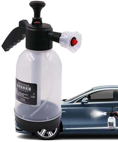 Pulverizador de espuma para coche – Pulverizador de espuma de nieve de 20 cm, capacidad versátil | Bomba de lavado de coche de polipropileno con facilidad, bombas inalámbricas generador de espuma para