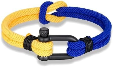 London hantverk elegant paracord justerbart armband män kvinnor 19-21 cm brun, 19cm, Nylon, Ingen ädelsten
