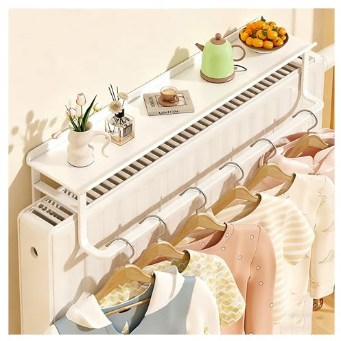 QSTGX Tablette sur Radiateur Planche Dessus De Radiateur pour Le Salon, la Chambre, la Salle de Bain, Le Bureau Rangement et décoration(A,15.75 in/40cm)