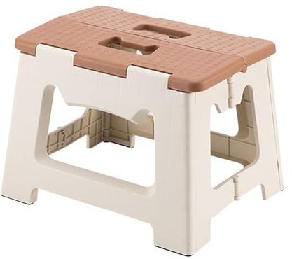 Segrehy Sgabello pieghevole portatile in plastica Supporto stabile Sedia pieghevole portatile Pesca da campeggio all'aperto