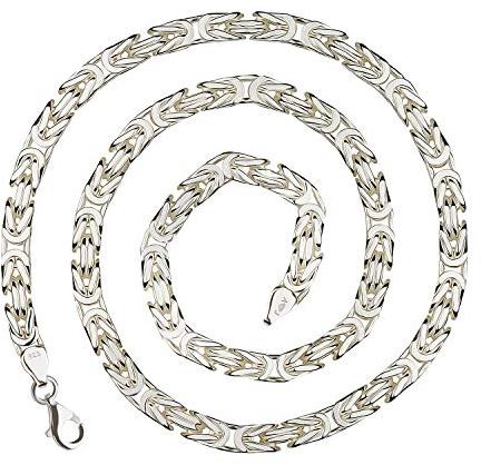 925 Silberkette: Königskette Silber 7mm und 65cm - KK-70-65