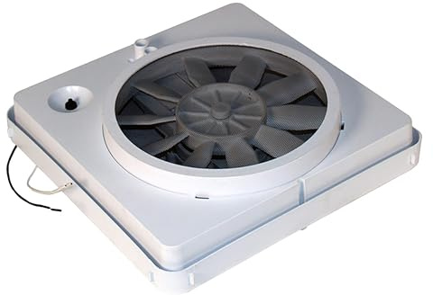 HENG'S INDUSTRIES 90043-CR Vortex I Upgrade Kit | 12V RV Vent Fan | Powerful Airflow & Ventilation | Easy Install for RVs, Campers, Trailers & Motorhomes | White, Durable, Energy-Efficient Design
