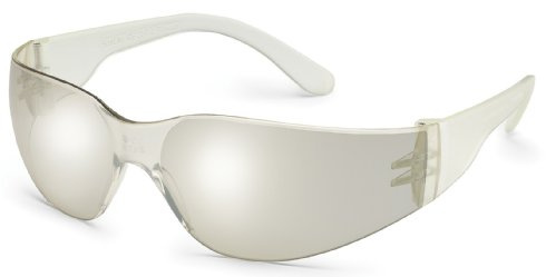 Gateway Safety 460M UL-Certified StarLite Safety Glasses, Clear In/Out Mirror Lens, Clear Temple (Pack of 10)