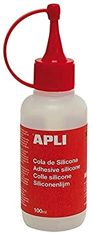 APLI 13349 - Cola de silicona, 100 ml