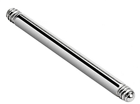 Piercingfaktor Piercing Ersatz Gewinde Hantel Stab Stecker Silber Farben Chirurgenstahl