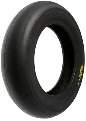 Pneu slick PMT 120/80-12 R RS super doux, NHS usage compétition, flanc noir
