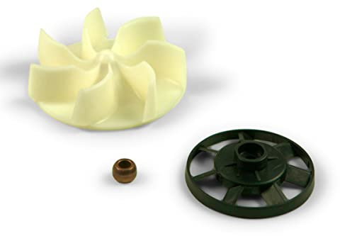 Staubsaugerladen.de Lüfterrad Flügelrad Gebläserad Turbinenrad Lüfter mit Ventilator kompatibel mit Vorwerk Kobold Motor VK 118 119 120 121 122