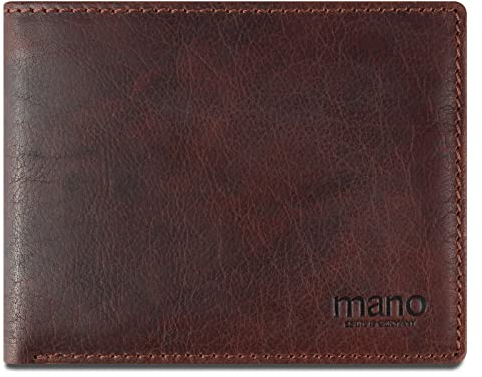 mano Don Simon - Geldbörse 13 cm braun