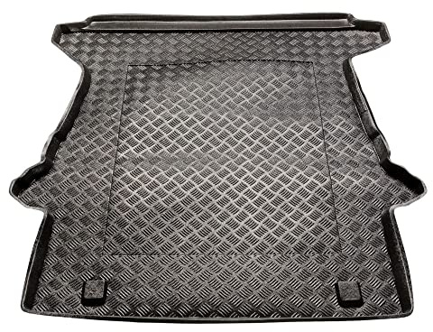 M MOTOS Tapetes de PE para Maletero apata para Ford Transit Courier Desde 2014 Mejore la Comodidad de su Viaje con la Resistente Alfombrilla para el Maletero del Coche, Que Protege contra la Suciedad