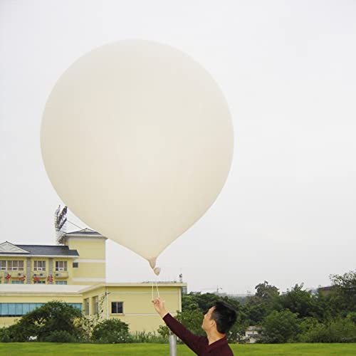 Professional Weather Balloon For Meteorological Investigation Aerial Video Holiday Party Decoration Entertainment Toys Huge Balloons (240 inch/600g)