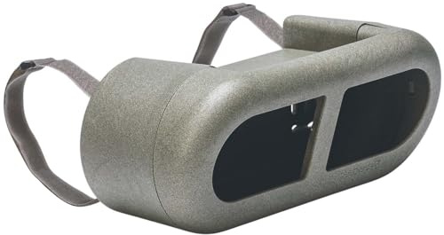 Beeztees Feeder, Hühnerzubehör, Futterspender für Hühner, 30x14x13 cm grau