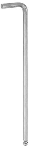 sourcing map Ball End Hex Key Wrench 5mm L-Shape Extra Long Arm Hexagon Metric Wrenches Chrome Vanadium Steel Repairing Tool for Home Repair