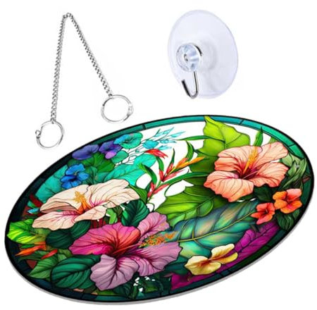 CIYODO Flur Dekoration Hängendes Blumenschild Acryl-türhänger Blumenschild Zum Aufhängen Für Heimdeko