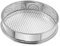 Gatuida Efficient Soil Sifting Round Stainless Steel Sieve Set 5mm Hole Size for Garden Use