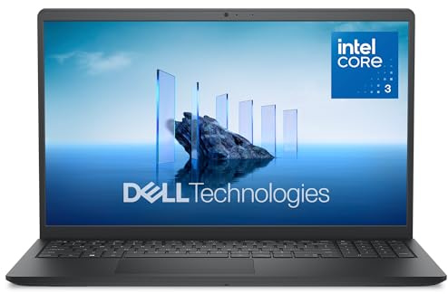 Dell 15 Laptop DC15250 15,6 FHD (1920 x 1080) 120 Hz, Intel Core 3 100U, Grafica Intel UHD, 8GB RAM, 512GB SSD, Windows 11 Home, Tastiera QWERTY – Nero Carbonio