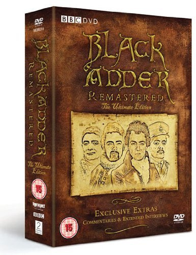 The Complete BlackAdder Digitally Remastered BBC TV Series DVD Collection (6 Discs) Box Set: Blackadder I / Blackadder II / Blackadder III / Blackadder goes fourth + Exclusive Extras: Commentaries+Extended Interviews
